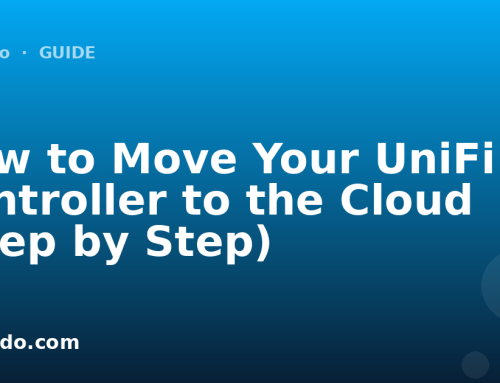 How to Move Your UniFi Controller to the Cloud (Step by Step)